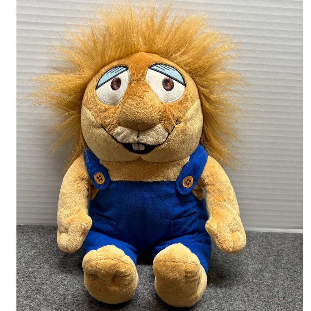 Kohls Cares Mercer Mayer Little Critter Plush Stuffed Animal Blue Overalls 11"